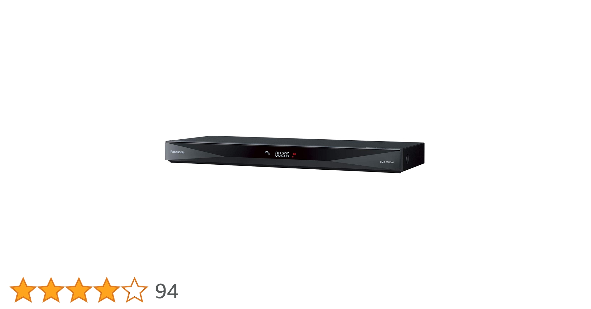 新品未開封！　Panasonic DMR-2CW200 Amazon | パナソニック 2TB 2チューナー ブルーレイレコーダー